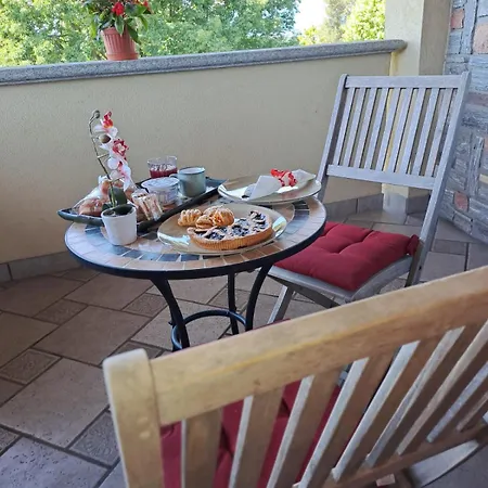 Vista Acomodação com café da manhã 